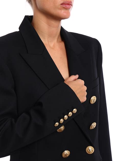 blazer donna burberry nero bottoni dorati|Burberry Limited.